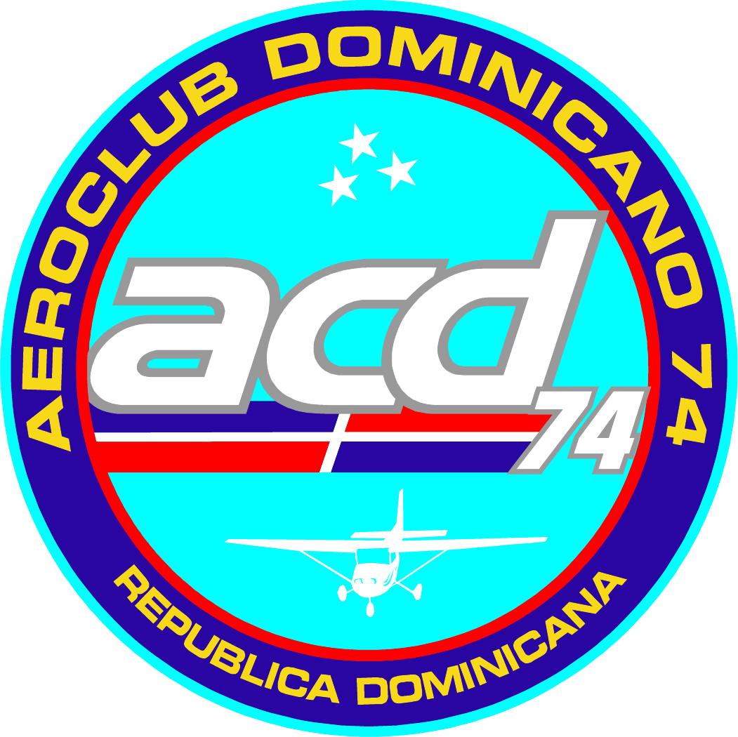 Logo Aeroclub Dominicano 74